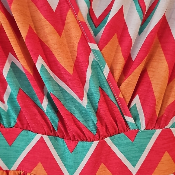 Cameo Multicolor Chevron Jumpsuit - Picture 3 of 6